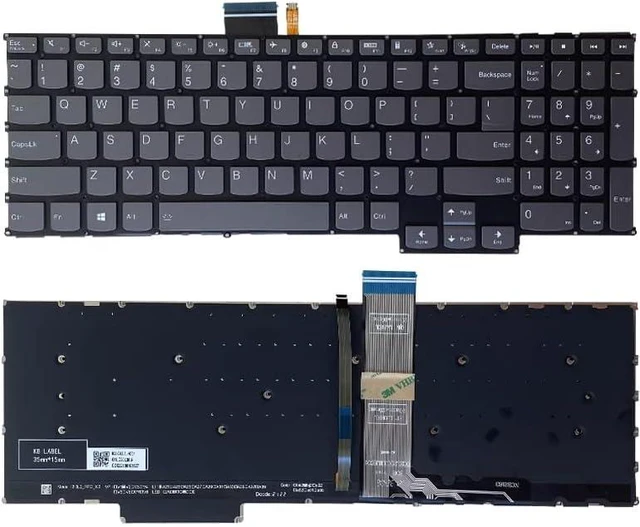Main image of New US Black English Backlit Laptop Keyboard (Without palmrest) for Lenovo ThinkBook 16 G4+ ARA ThinkBook 16 G4+ IAP ThinkBook 16p G2 ACH ThinkBook 16p G3 ARH ThinkBook 16p G4 IRH 16p NX ARH
