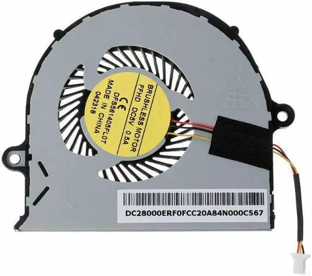 Main image of New CPU Cooling Fan Replacement for Acer Aspire E5-553 E5-553G E5-532 E5-532G E5-532T E5-523 E5-523G F5-771 F5-771G ES1-711 ES1-711G EK-571G