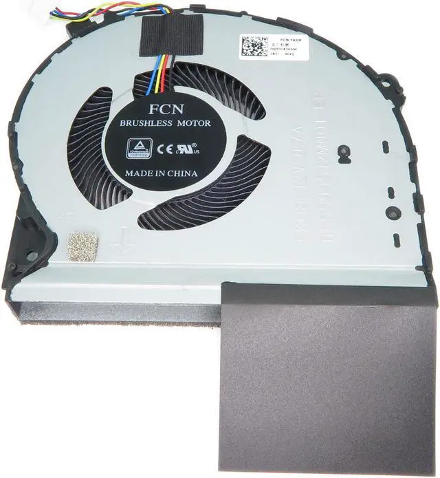 Alt view image 2 of 2 - New CPU + VGA GPU Cooling Fan Replacement for ASUS ROG STRIX GL703GS GL703GS-DS74 GL703GM P/N:DQ5DC87E001 DQ5DC87E002
