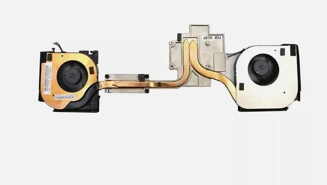 Main image of New CPU Cooling Fan with Heatsink for Lenovo ThinkPad P53 (20QN, 20QQ) P/N: 02DM016, 02DM017