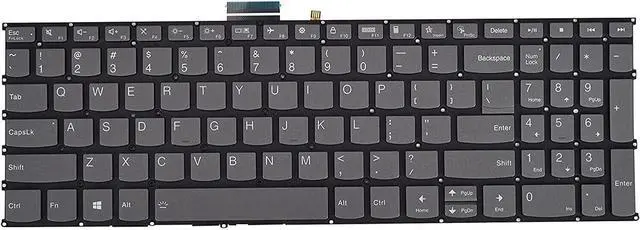 Main image of New US Black English Backlit Laptop Keyboard (Without palmrest) for Lenovo IdeaPad Flex 5 16ABR8 Flex 5 16ALC7 Flex 5 16IAU7 Flex 5 16IRU8