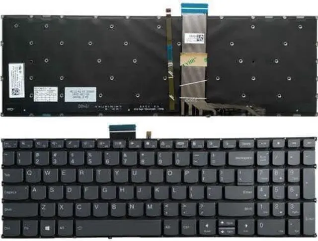 Main image of New US Black English Backlit Laptop Keyboard (Without palmrest) for Lenovo Ideapad Slim 5 16AHP9, 5 16IMH9, 5 16IRU9, 5 15IRH9, 5 15IRU9