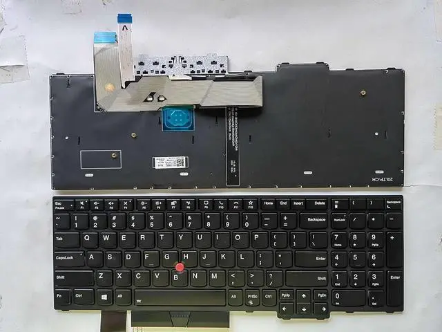 Main image of New US Black English Backlit Laptop Keyboard for Lenovo ThinkPad P17 Gen 2 (Type 20YU, 20YV)