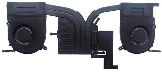 Main image of New CPU Cooling Fan with Heatsink for Dell XPS 14 9440 P184G P184G002 UMA P/N: 091DY0