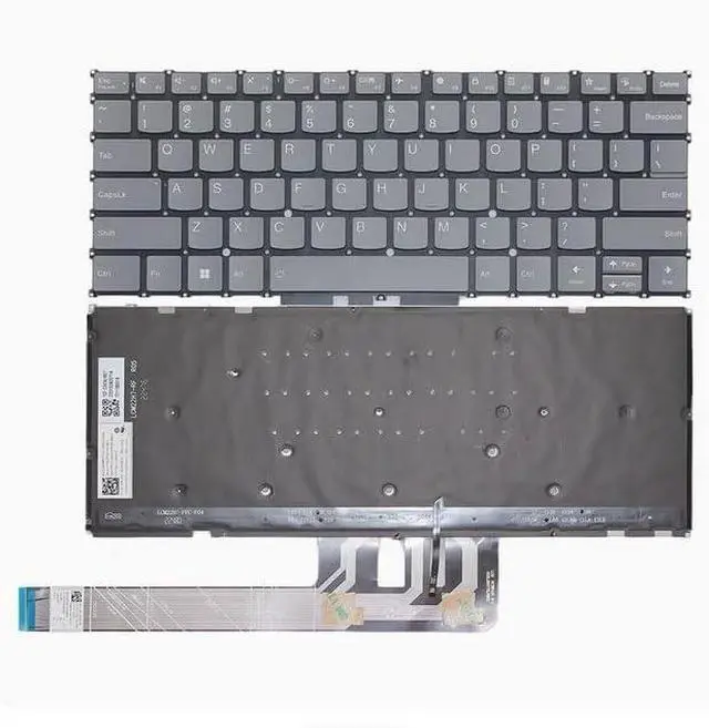 Main image of New US Black English Backlit Laptop Keyboard (Without palmrest) Replacement for Lenovo Slim Pro 7 14APH8 14ARP8 Yoga Pro 7 14APH8 14ARP8 14IRH8 Light Backlight