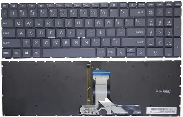 Main image of US backlit Keyboard For HP OmniBook 5 laptop 16-AG 16-AF 16-BA TPN-C178 TPN-C177