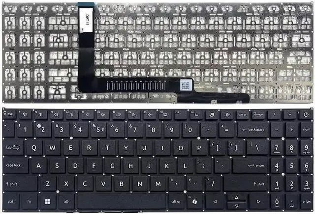 Main image of New US Black English Laptop Keyboard (Without palmrest) for Acer Aspire Go 15 AG15-43P AG15-44P AG15-72P AG16-71P AG16-71PT