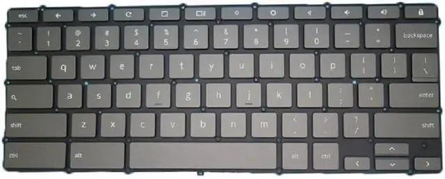 Main image of New US Black English Laptop Keyboard (Without palmrest) for Lenovo Chromebook Flex 3 Chrome 11M836 82KM