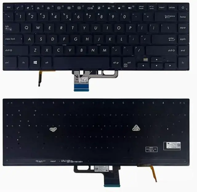 Main image of New US Black English Backlit Laptop Keyboard (Without palmrest) Replacement for ASUS UX580 UX580G UX580GE