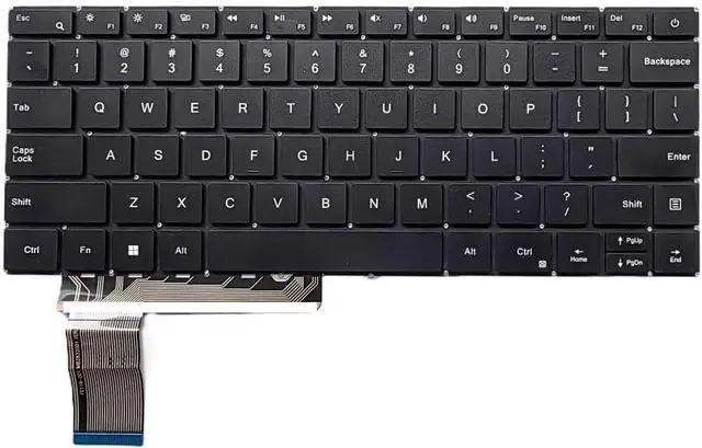 Main image of New US Black English Laptop Keyboard (Without palmrest) Replacement for Acer Aspire Lite 14 AL14-31P N23G1 AL14-72 N23J5