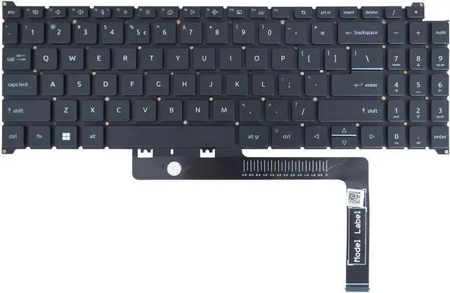 Main image of New US Black English Backlit Laptop Keyboard (Without palmrest) Replacement for Acer Swift Go 16 SFG16-71 N23C7 SFG16-72 SFG16-72T SFG16-71-75FJ