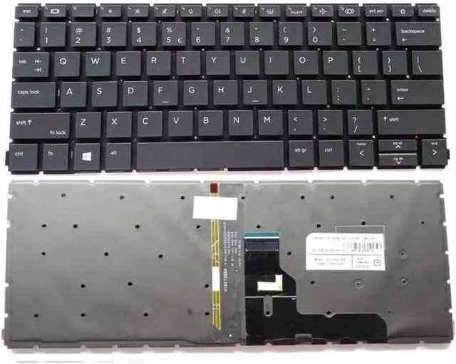 Main image of New US Black English Backlit Laptop Keyboard (Without palmrest) for HP EliteBook 630 G8 / 630 G9 / 630 G10
