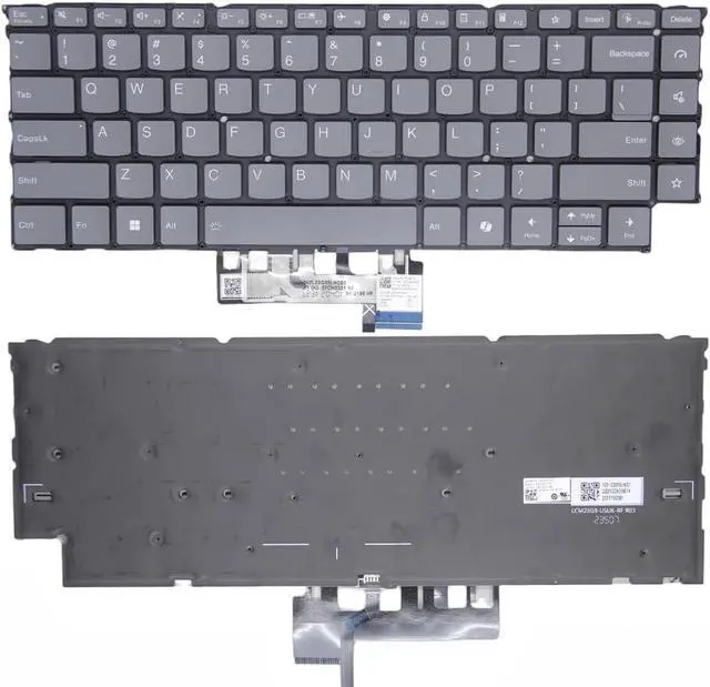 Main image of New US Black English Backlit Laptop Keyboard (Without palmrest) Replacement for Lenovo Yoga 9 2-in-1 14ILL10 / Yoga Slim 9 14ILL10 Yoga 9 2-in-1 14IMH9