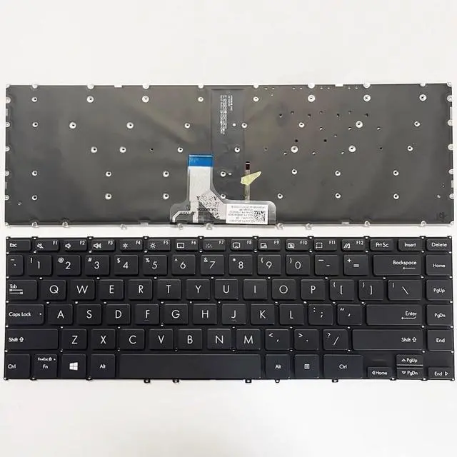 Main image of New US Black English Backlit Laptop Keyboard (Without palmrest) for Asus ZenBook UX363 UX363E UX363J UX363EA UX363JA UX371 UX371EA UXF3000 UXF3000E