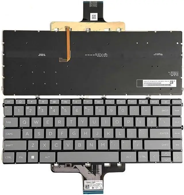 Main image of New US Black English Backlit Laptop Keyboard (Without palmrest) for HP Laptop 14-EE 14T-EE000 14-EE0016CA 14-EE0010NR 240 G10 245 G10 246 G10 240R G10 246R G10