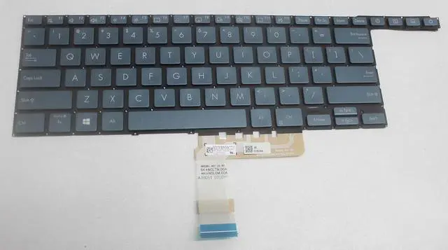 Main image of New US Black English Backlit Laptop Keyboard (Without palmrest) for Asus ZenBook Pro Duo UX581 UX581G UX581GV UX581L UX581LV UX581LV-XS77T