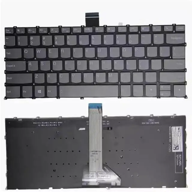 Main image of New US Black English Backlit Laptop Keyboard (Without palmrest) for Lenovo Ideapad Pro 5 14IRH8 83AL 14ARP8 14APH8
