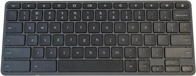 Main image of New US Black English Laptop Keyboard Replacement for Acer Chromebook Spin 311 R722T R722T-K6Q8 N20Q10 Spin 511 R753T, R753TN