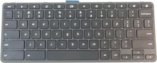 Main image of New US Black English Laptop Keyboard for Acer Chromebook Spin 511 R756T, R756TN Spin 512 R856T, R856TN P/N:NK.I111S.0N6