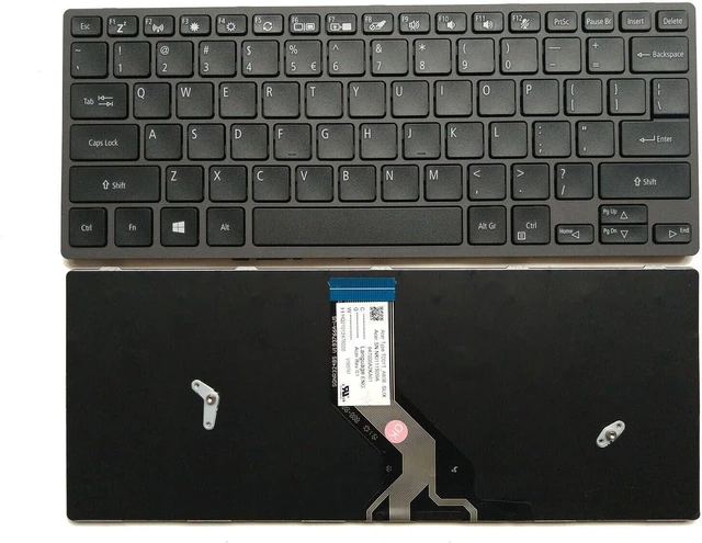 Main image of New US Black English Keyboard Replacement for Acer Travelmate B3 Spin B3 Series TMB311-31 TMB311-31-C3KH N20H1