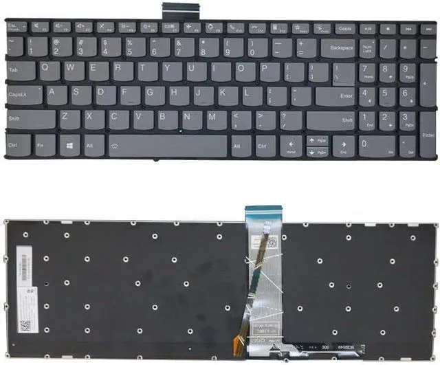 Main image of New US Black English Backlit Laptop Keyboard (Without palmrest) for Lenovo V15 G2-ITL V15 G2-ALC V15 G2 IJL