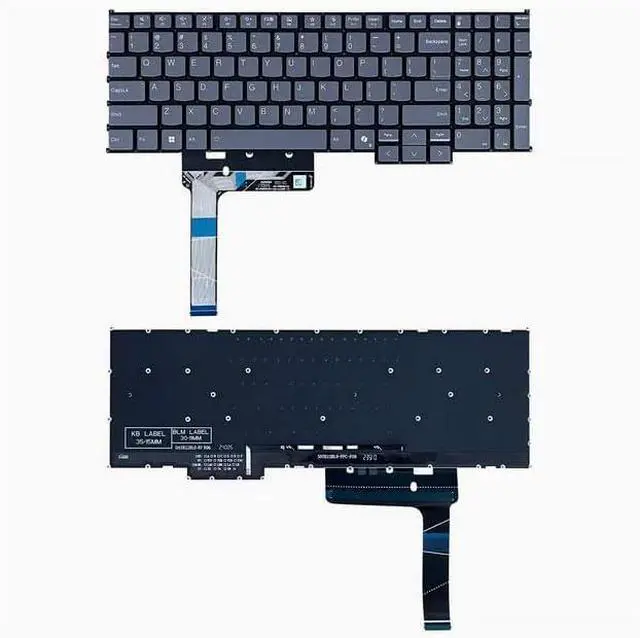 Main image of New US Black English Backlit Laptop Keyboard (Without palmrest) for Lenovo ThinkBook 16 G7 ARP ThinkBook 16 G7 IML ThinkBook 16p G5 IRX