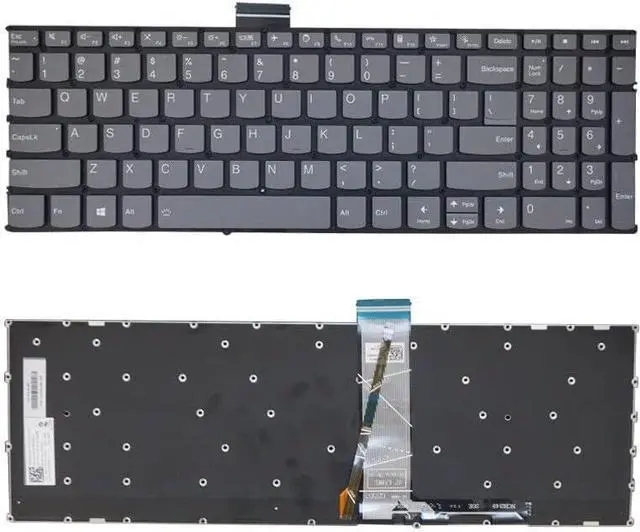 Main image of New US Black English Backlit Laptop Keyboard (Without palmrest) for Lenovo V15 G3 IAP V15 G3 ABA V15 G3 IAP CTO Light Backlight