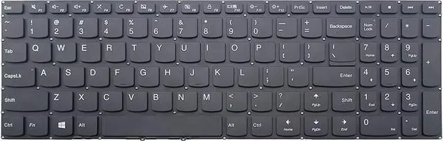 Main image of New for Lenovo IdeaPad 310 Touch-15ISK 310-15ISK 310-15ABR black US keyboard No backlit NSK-BV0SN SN20K93009 PM5NR-US