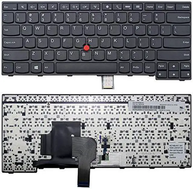 Main image of New Laptop Keyboard for Lenovo IBM PN: SN20E66101 04X6101 MP-13U53US-G62 LO-84US PK130TR1A00 , US layout Black color