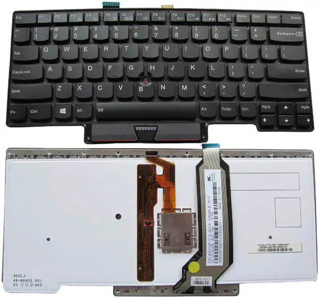 Main image of NEW for Lenovo Thinkpad Carbon X1 Gen 1 1st 2013 04Y0786 Backlit US Laptop English Keyboard No frame