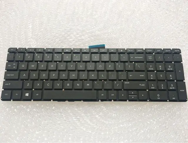Main image of New US Keyboard (without frame) For HP 17-x114dx 17-x115dx 17-x121dx 17-x001ds 17-x002ds 17-x003ds 17-x017ds 17-x018ds 17-x020ca Laptop English Keyboard