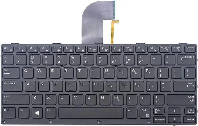 Main image of New US Layout Backlit Black Laptop Keyboard For Dell Latitude rugged 14 7404 5404 NSK-LKBBU 01 0186TV 186TV OKNJ-1A1US13 9Z.NB2BU.B01 Light Backlight