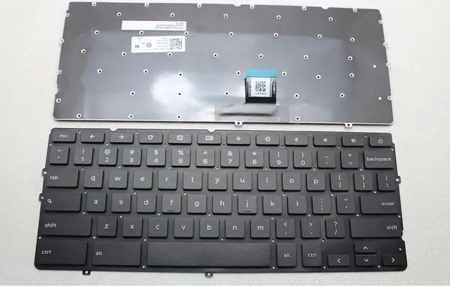 Main image of New us keyboard for Dell Chromebook 11 3120 P22T black 0CK4ND DLM14K13US-920