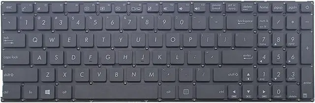 Main image of New For ASUS A540SA A540SC A540 A540LA A540LJ US Laptop English Keyboard No Frame