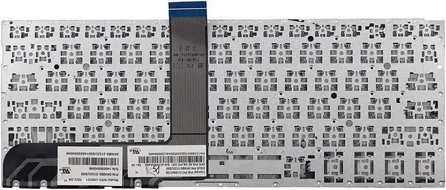 Alt view image 2 of 2 - New Laptop Silver Keyboard for Asus P/N: PK1316W410S 0KNB0-3122US00 9Z.N8JPC.D01 NSK-UQD01, US Layout NO Frame