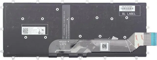 Alt view image 2 of 2 - New for Dell Inspiron 13 5368 5378 7368 7378 US English backlit Keyboard