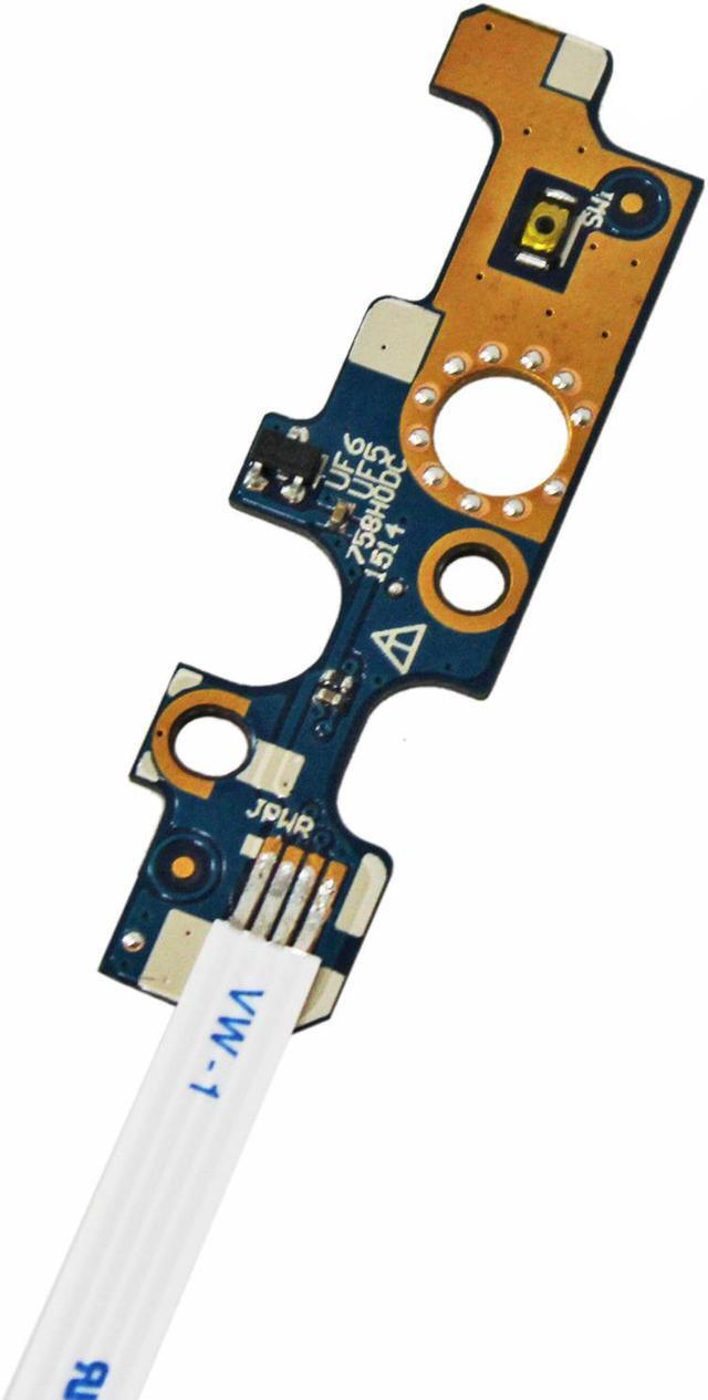 Alt view image 2 of 3 - Power Button Board W/Cable for Dell Inspiron 15-5000 5551 3558 5555 5558 94MFG 10W9N