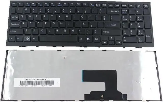 Main image of New US Laptop Keyboard Black for Sony VPC-EE3WFX VPC-EE21FX VPC-EE22FX/T VPC-EE23FX VPC-EE25FX VPC-EE26FX/T VPC-EE27FM/T VPC-EE28FX VPC-EE29FX