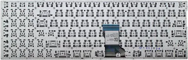 Alt view image 2 of 2 - New for Asus Q503 Q503U Q503UA Q534 Q534U Q534UX US Silver Keyboard