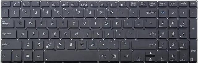 Main image of New US black Laptop Keyboard (without frame) For Asus AEXJ9U00010 0KNB0-610BUS00 MP-13F83US-920 AEXJ9R00110 0KNB-612DUI00 9Z.NANSQ.01D