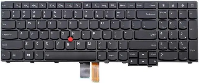 Main image of New for IBM Lenovo ThinkPad P50s Model 20FL 20FK US English Backlit keyboard