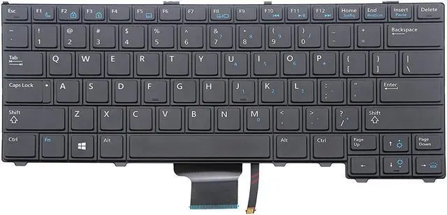 Main image of Original New Backlit Keyboard for Dell Latitude 12 7000 E7240 E7440 08PP00 RXKD2 NSK-LD0BC01