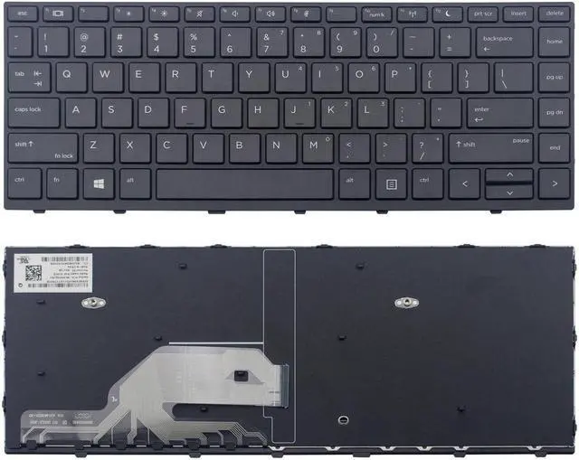 Main image of New US Black English Laptop Keyboard (with frame) For HP Probook 430 G5 440 G5 9Z.NEESQ.001 NSK-XJ0SQ
