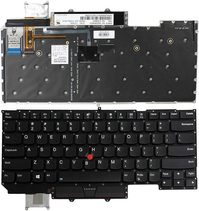 New US Black English Backlit Laptop Keyboard (without frame) For IBM Lenovo  Thinkpad X1 Carbon 5th Gen5 2017 01ER623 SN20M08031 Light Backlight -  Newegg.com