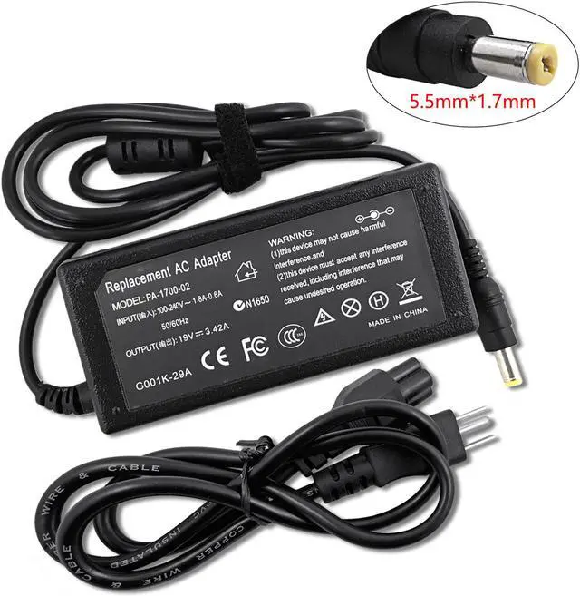Main image of New Ac Adapter Laptop Charger Power Cord Supply For Acer Aspire V3-111P V3-112P V3-471 V3-472 V3-472G V3-472P V3-472PG V3-531 V3-551 V3-571 V3-572 V3-572G V3-572P