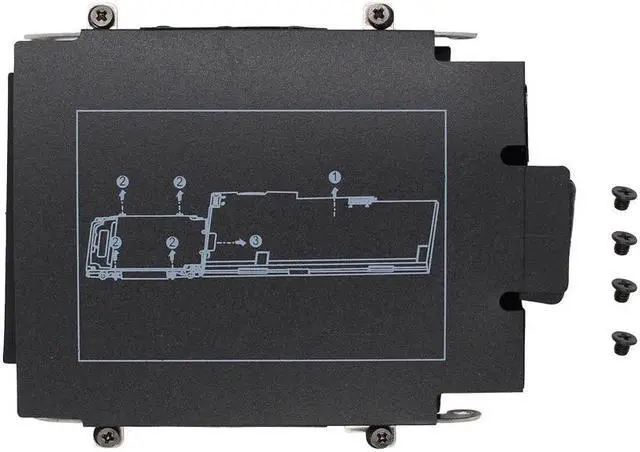 Main image of New Hard Drive Caddy Bracket with Screws For HP EliteBook 840 850 G1 G2 740 750 G1 G2 ZBOOK 14 G1 G2