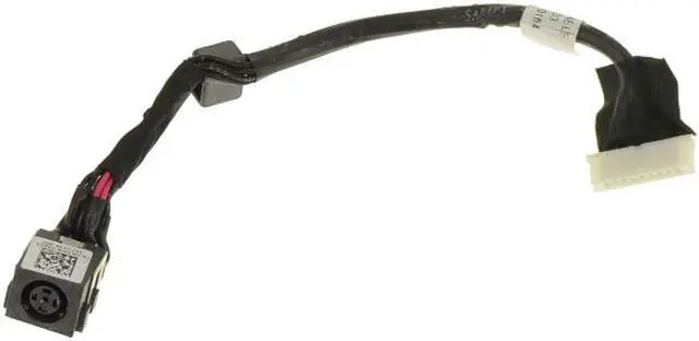 Main image of New AC DC Jack Power Charging Port Connector Socket Cable Harness compatible Dell Precision 17 (7710) P/N: MJ0HM, 0MJ0HM DC30100VH00