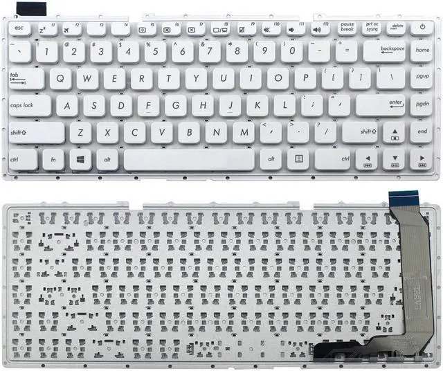 Main image of New US White English Laptop Keyboard (Without Frame) for Asus VivoBook X441U X441UA X441UR X441UV X441N X441NA …
