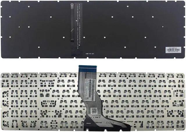 Alt view image 2 of 2 - New US Black Backlit English Laptop Keyboard (without frame) for HP pavilion 15-CR 15-CR0051CL 15-CR0064ST 15T-CR000 15-CR0009CA 15-CR0010NR 15-CR0011NR 15-CR0035NR 15-CR0051CL 15-CR0051OD 15-CR0052OD