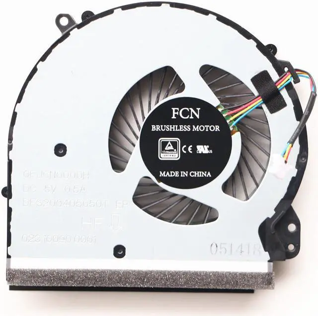 Main image of New Laptop CPU Cooling Fan for HP ENVY 17-bw 17m-bw 17T-BW000 17-BW0003CA 17-BW0008CA 17-BW0011NR 17M-BW0013DX